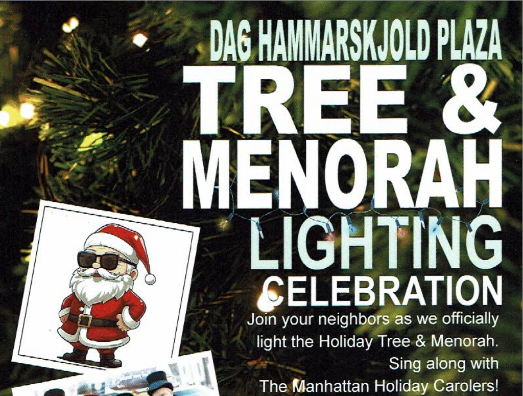 TREE & MENORAH LIGHTING CELEBRATION